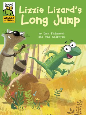 cover image of Froglets Animal Olympics: Lizzie Lizard's Long Jump